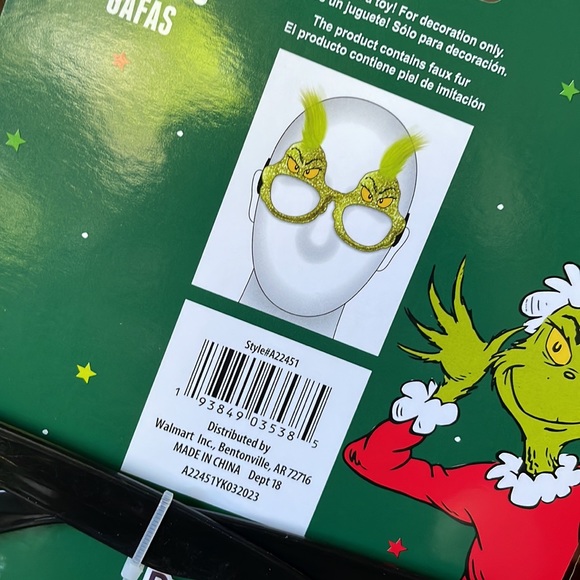 Grinch Glasses - Picture 3 of 4